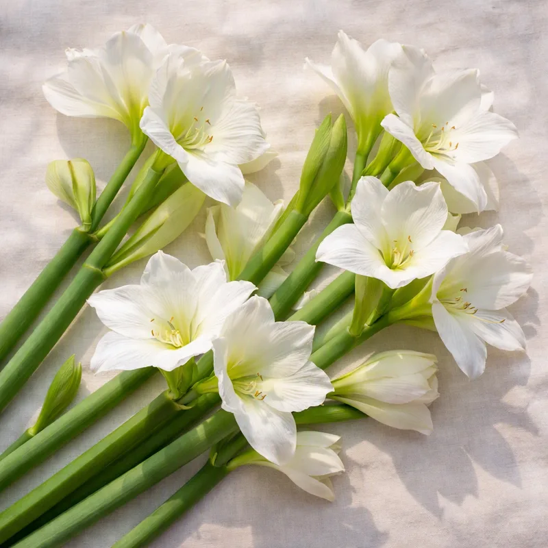 Amaryllis – valkoinen – kuva 4