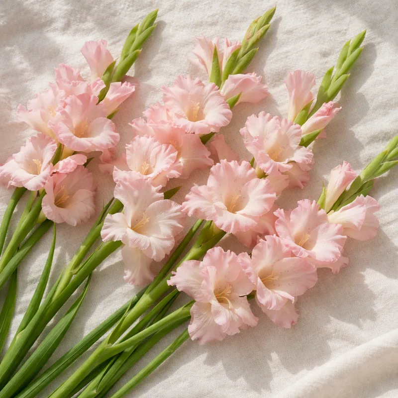 Gladiolus – vaaleanpunainen – kuva 4
