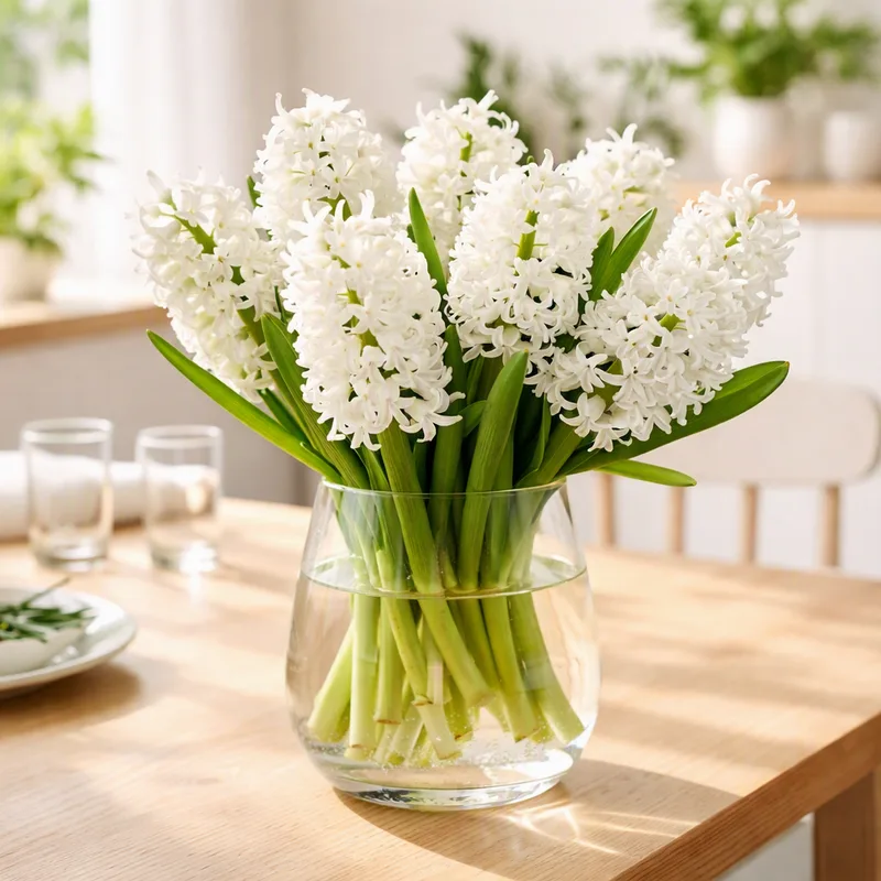 Hyasintti – valkoinen – kuva 2