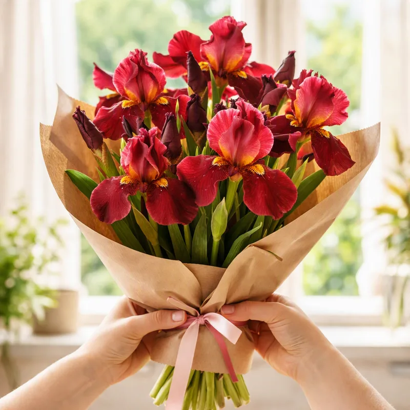 Iiris – punainen – kuva 3