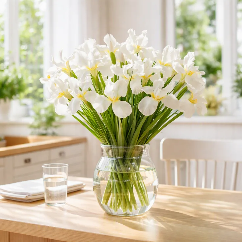 Iiris – valkoinen – kuva 2