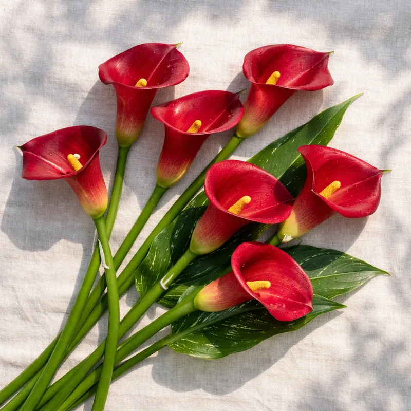 Kalla (calla) – punainen – kuva 4