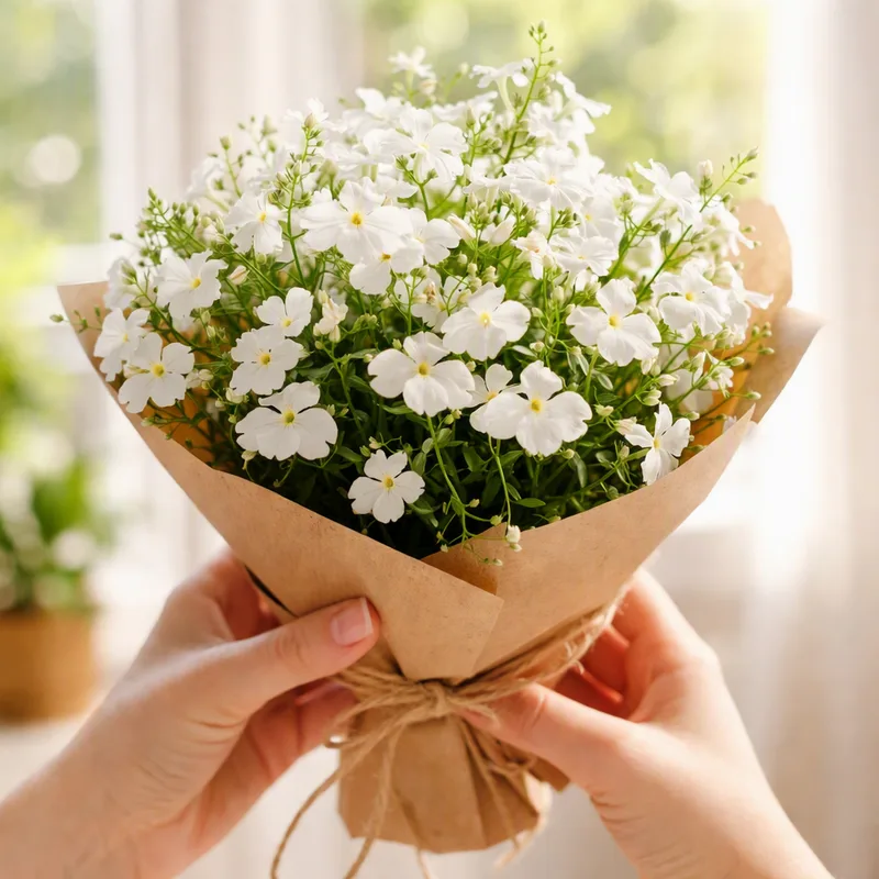 Lobelia – valkoinen – kuva 3