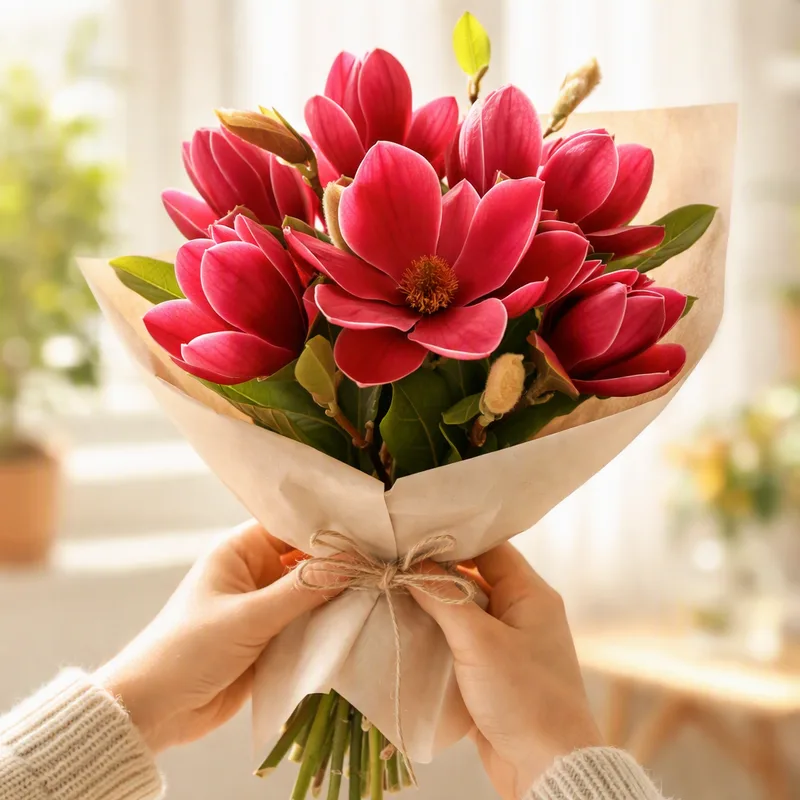 Magnolia – punainen – kuva 3