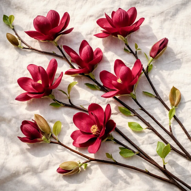 Magnolia – punainen – kuva 4